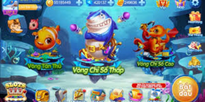 Đa dạng sảnh cược trong bắn cá H5 đổi thưởng